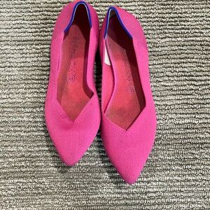 Size 10 hot pink Rothys